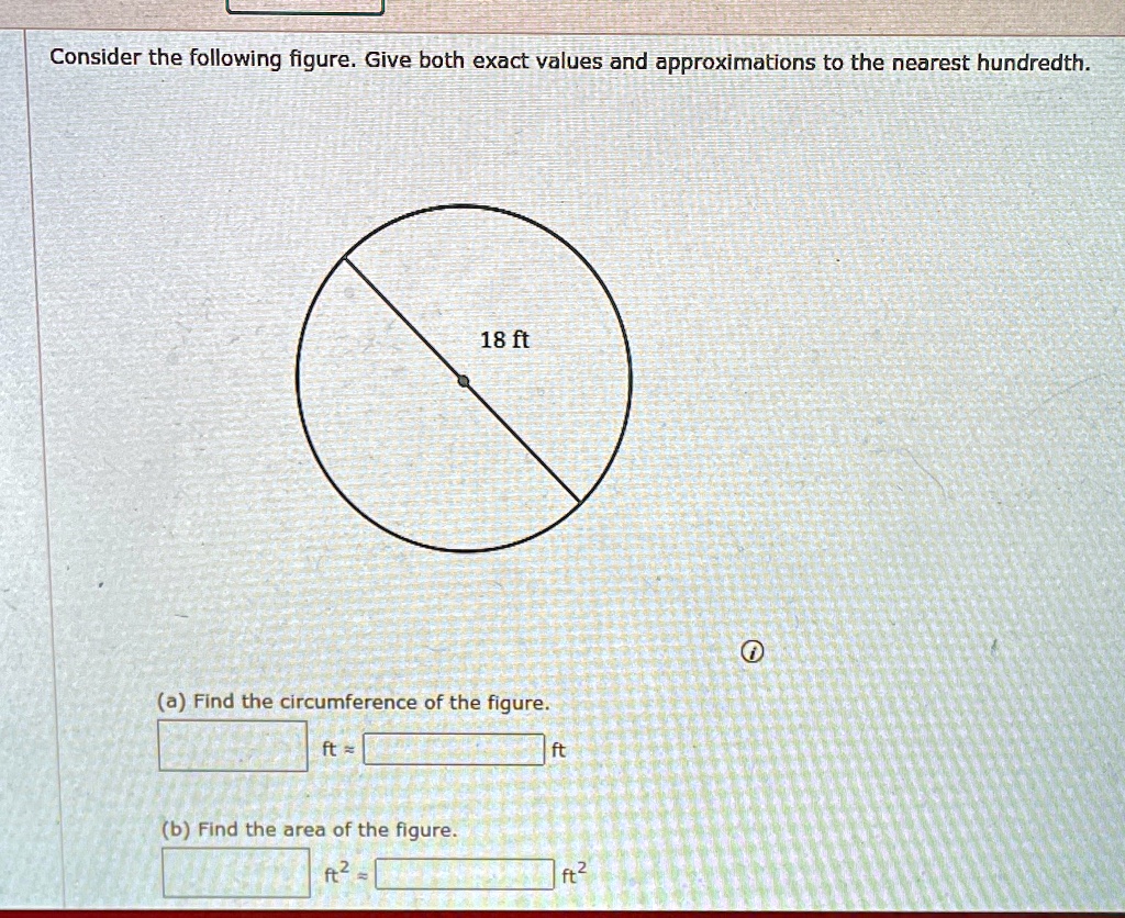 'Consider the following figure. Give both exact values and ...