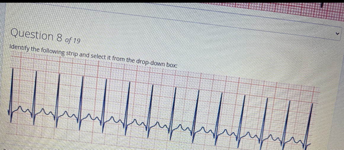 Identify the following strip and select it from the drop-down box: