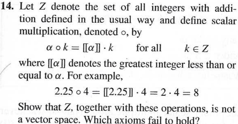 SOLVED: Let Z denote the set of all integers with addition defined in ...