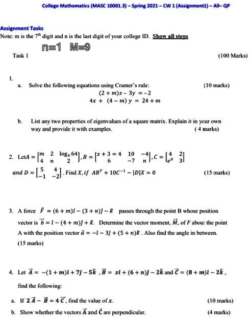 College mathematics masc 100013 spring 7021 cw 1...