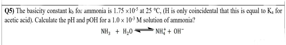 old mathjax webview analytical chemistry q5the basicity constant k for ...
