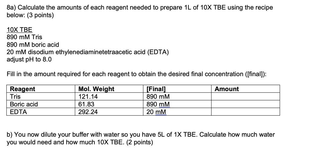 10x Tris Borate Edta Buffer Recipe Bryont Blog 1640