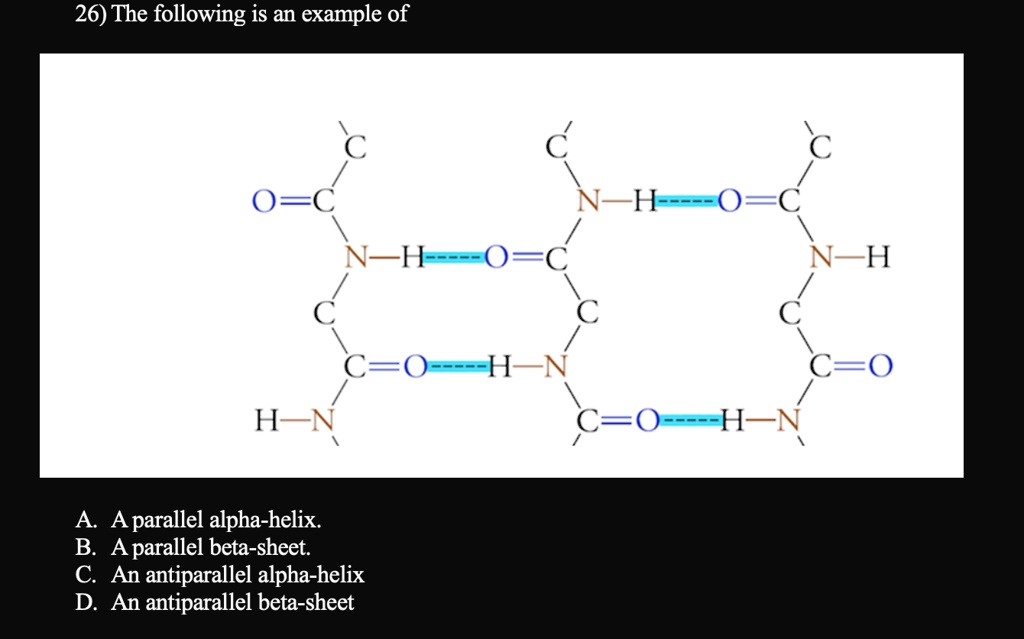 Differences Between Parallel And Antiparallel Beta Sheets