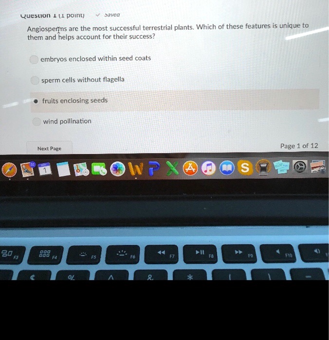 SOLVED Angiosperms are the most successful terrestrial plants. Which