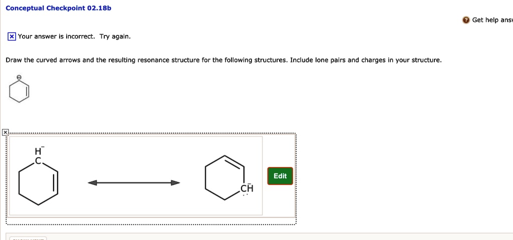 SOLVED Conceptual Checkpoint 02 18b N Get Help Ans N Your Answer Is 