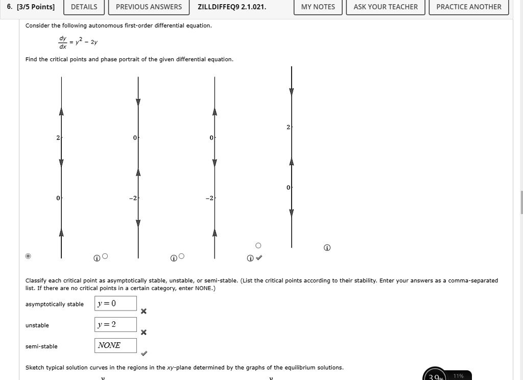 35 Points Details Previous Answers Zilldiffeq9 21021 My Notes Ask Your ...