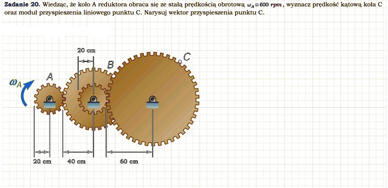 SOLVED: Knowing That The Wheel A Of The Reducer Rotates At A Constant ...