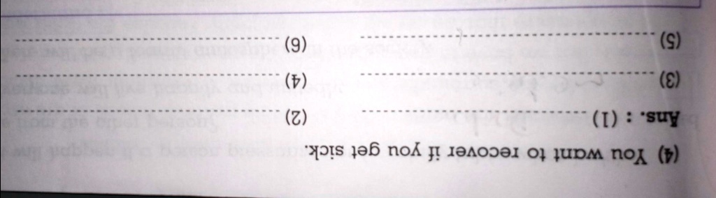 now list things you are dependent on for some activities given below 44928