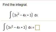 find the integral f3x 4x 3 3x2 4x 3 dx 30708