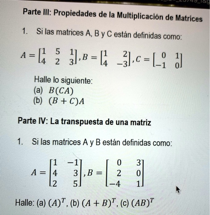 SOLVED: Text: Ai CTGC Parte III: Propiedades De La MultiplicaciÃ³n De ...