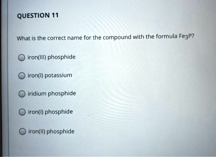 VIDEO solution: What is the correct name for the compound with the ...