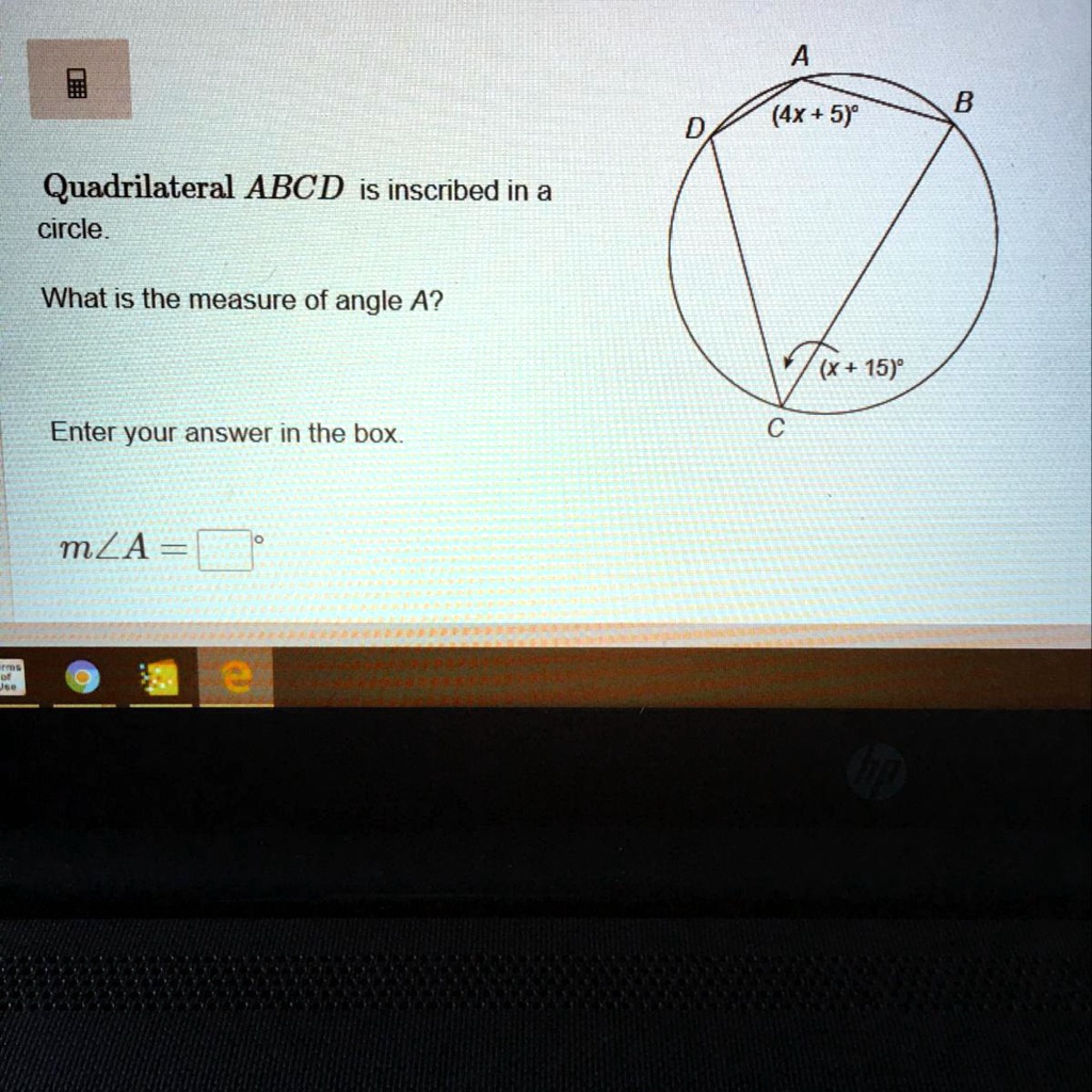 SOLVED: 'HELP ME Quick! Thank You, :) A B (4x + 5)8 Quadrilateral ABCD ...