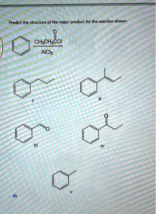 SOLVED: Predict the structure of the major product for the reaction