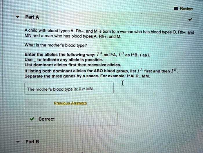 solved-review-part-a-a-child-with-blood-types-a-ah-and-m-is-born-to