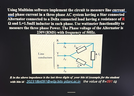 [GET ANSWER] Using Multisim software implement the circuit to measure ...