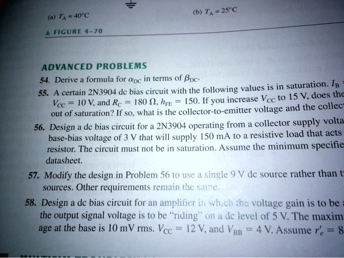 (a) T A = 40°C ? FIGURE 4-70 (b) T A = 25°C ADVANCED PROBLEMS 54 ...