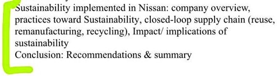 Sustainability implemented in Nissan: company overview, practices ...