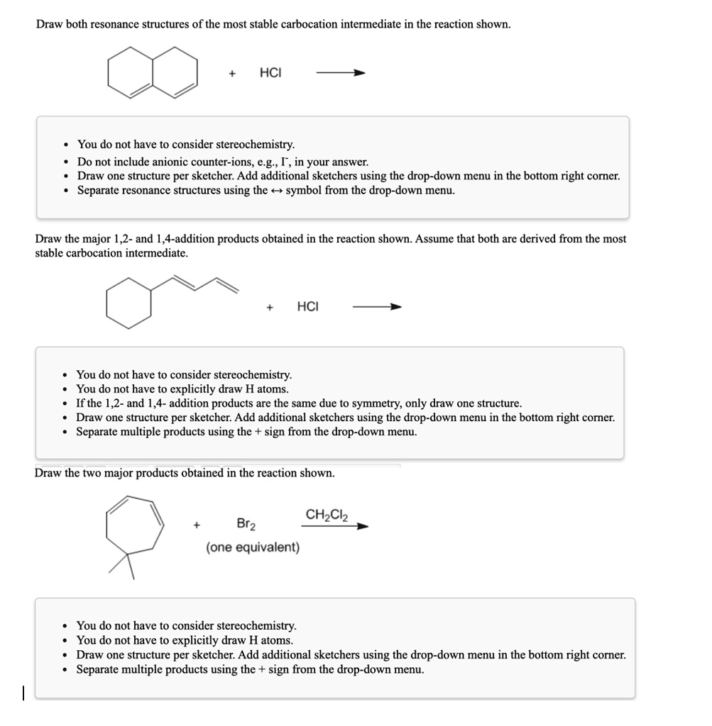 solved-draw-both-resonance-structures-of-the-most-stable-carbocation