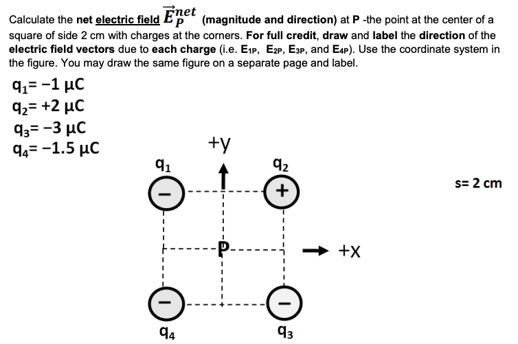 solved-net-calculate-the-net-electric-field-ep-magnitude-and