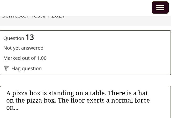 Generic Pizza Box, josh question mark