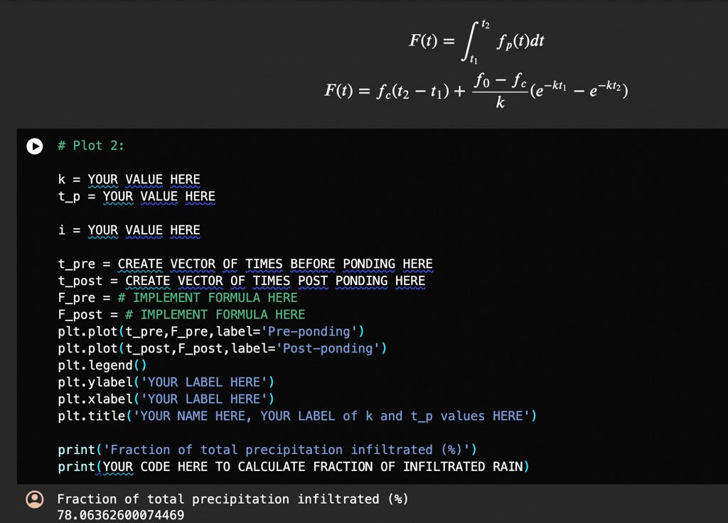 SOLVED: The text provided appears to be a mix of mathematical equations ...