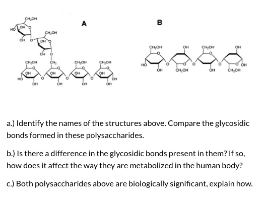 SOLVED: ChO+ CH Ok 0,du CKOH a.) Identify the names of the structures ...