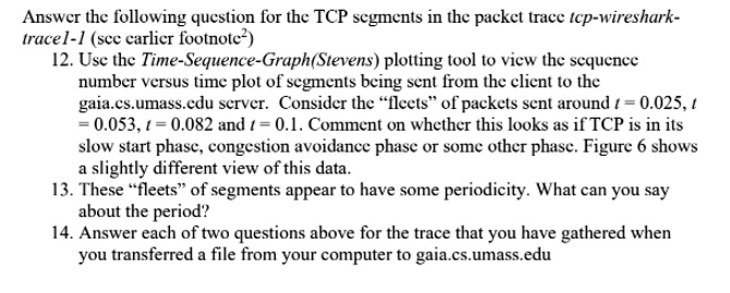 VIDEO solution: Answer the following question for the TCP segments in ...