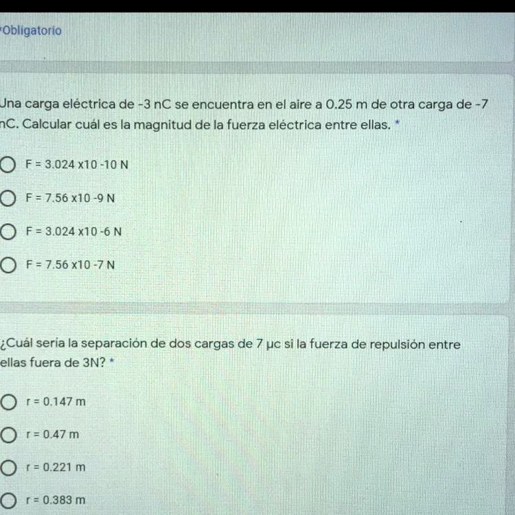 SOLVED: Necesito Resolver Estos Dos Problemas Obligatorio Jna Carga ...