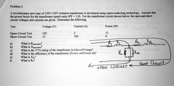 SOLVED: A revolutionary new type of 120V:120V isolation transformer is ...