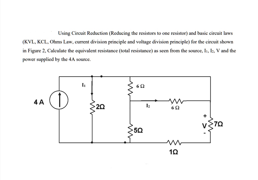 SOLVED Using Circuit Reduction (Reducing the resistors to one resistor