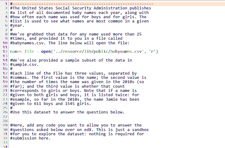 SOLVED: Texts: Python Coding please That letter is the least common ...