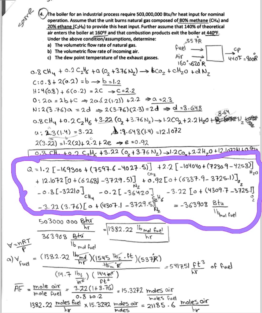 VIDEO solution: The boiler for an industrial process requires ...