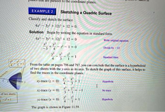 Quadric Surfaces (Identified and Explained w/ Examples!)