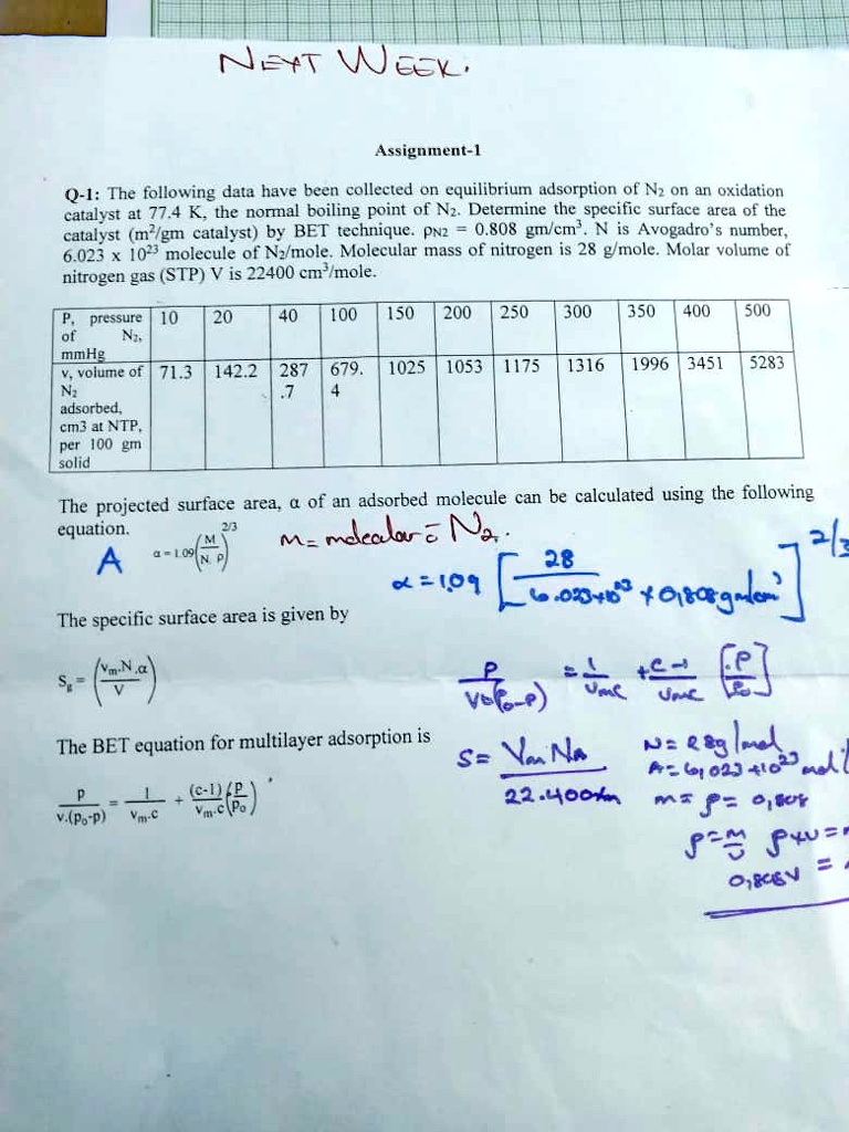 Texts the following data have been collected on the equilibrium