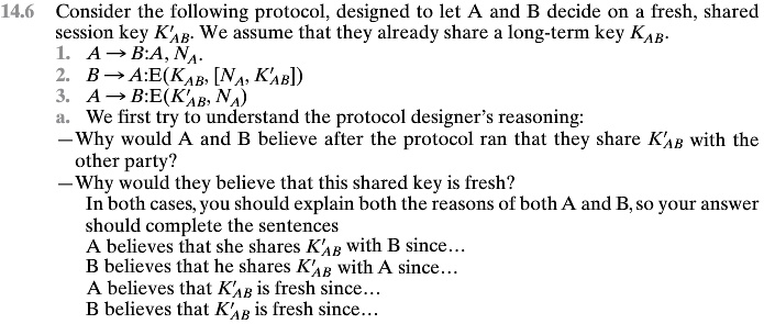 146 consider the following protocol designed to let a and b decide on ...