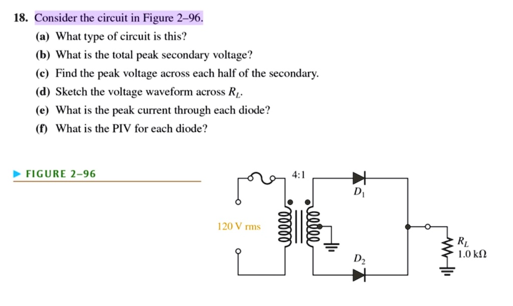 SOLVED: Consider The Circuit In Figure 2-96. (a) What Type Of Circuit ...