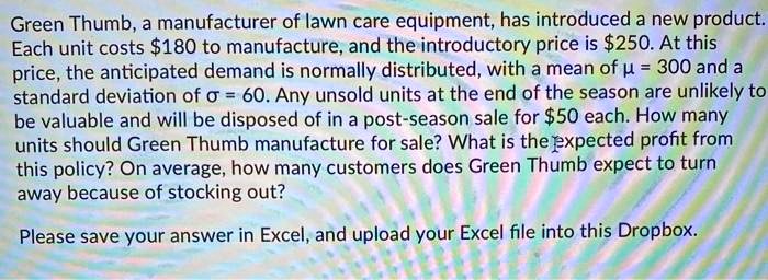 green-thumb-a-manufacturer-of-lawn-care-equipment-h-solvedlib