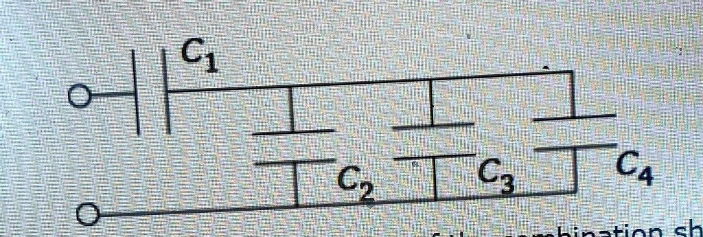 SOLVED: (a) Calculate the equivalent capacitance of the combination ...