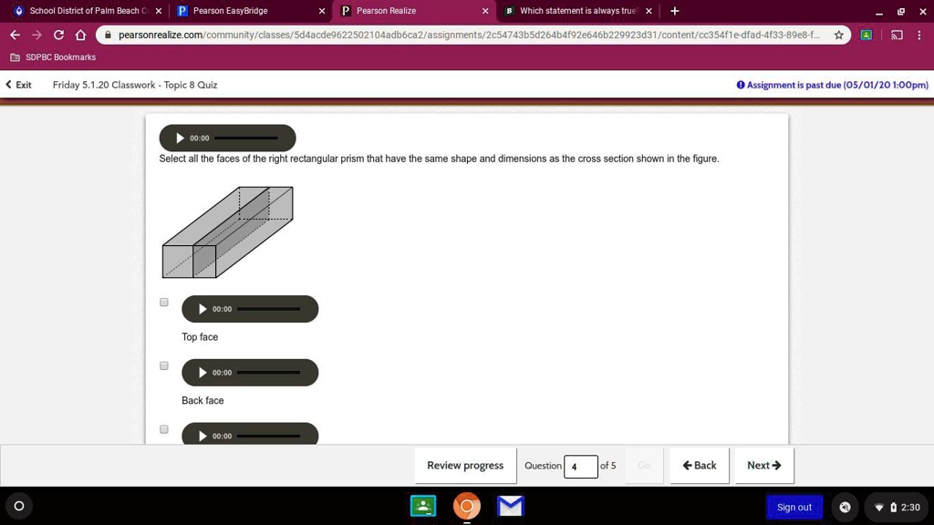 SOLVED 20 point question!!!!! Select all the faces of the right