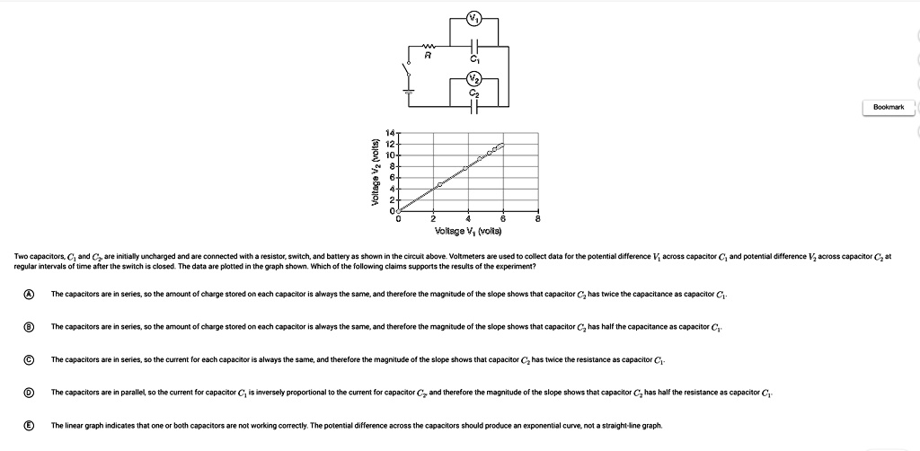 SOLVED Two capacitors, C and C, are initially uncharged and are