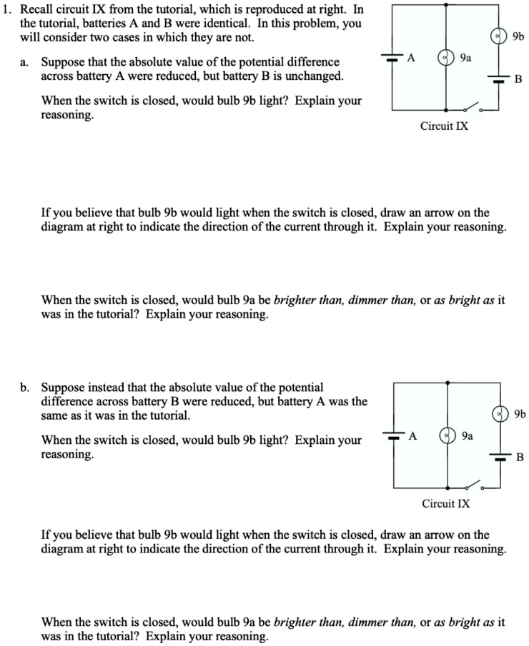 Recall Circuit Ix From The Tutorial Which Is Reproduced At Right The ...