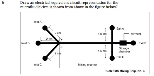 6 Draw an electrical equivalent circuit representation for the ...