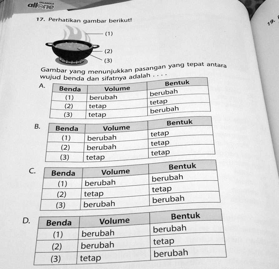 SOLVED: 17. Perhatikan Gambar Berikut!Gambar Yang Menunjukkan Pasangan ...