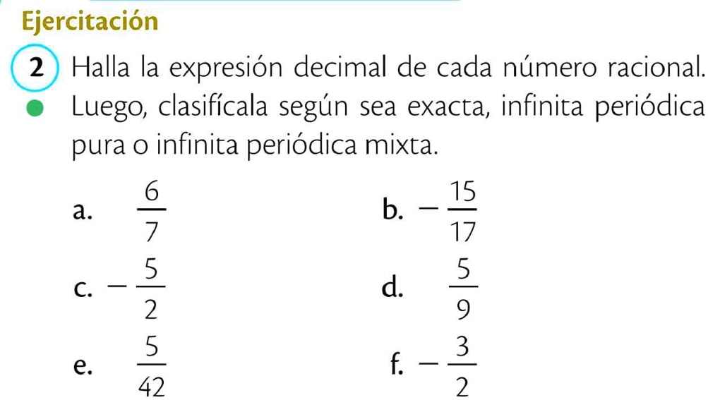 SOLVED: Porfa necesito ayuda es de expresiones decimales Ejercitación 2
