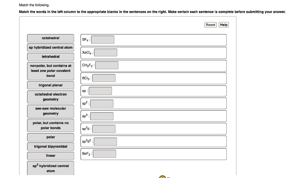 Solved] ADULART Match the word or phrase in the left column with