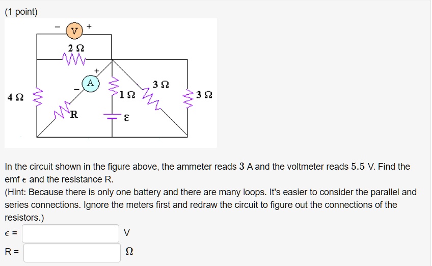 SOLVED point) 3 9 4 9 19 In the circuit shown in the figure above; the