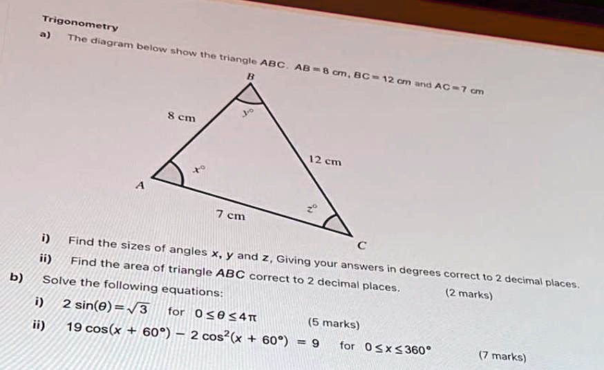 SOLVED: Can You Solve Just B Options.. Step By Step And Fastly Please ...