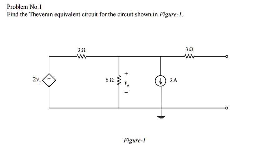 Solved Find The Thevenin Equivalent Circuit For The Circuit Shown In
