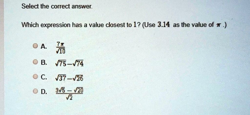 SOLVED: PLEASE PLEASE HELP ME!!!! Select the correct answer. Which