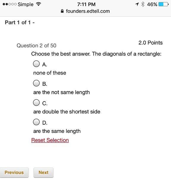 SOLVED 'Geometry math question 0oo Simple 7 11 PM 46 founders
